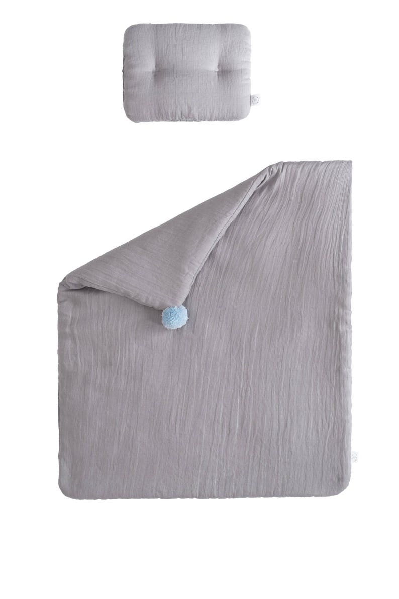 Linen Baby Blanket and Pillow Set Etsy Australia