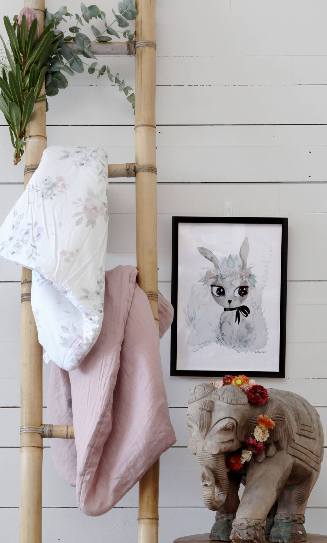 Linen Baby Blanket and Pillow Set Etsy Australia