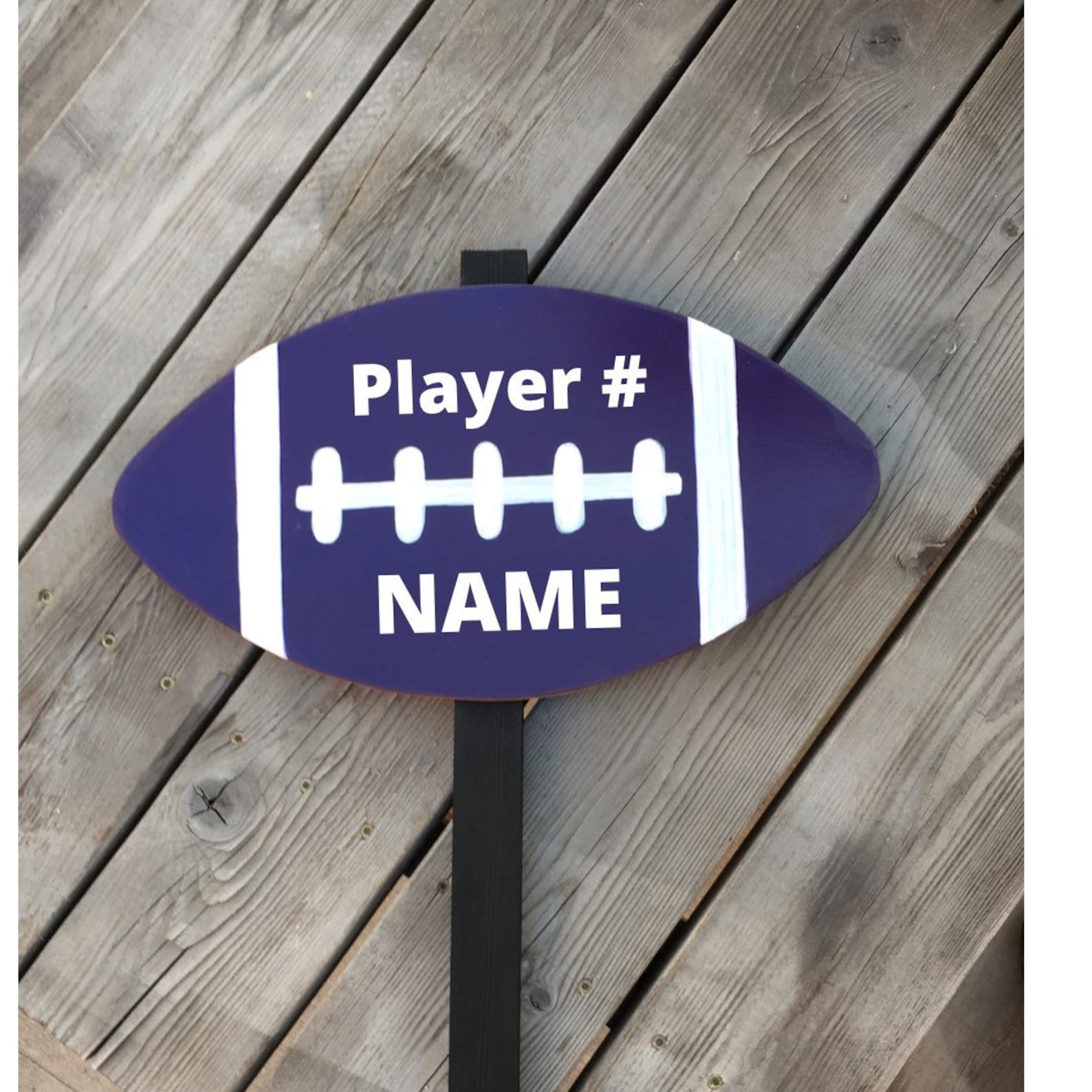 Personalized Football Sign yard sign football yard sign Etsy