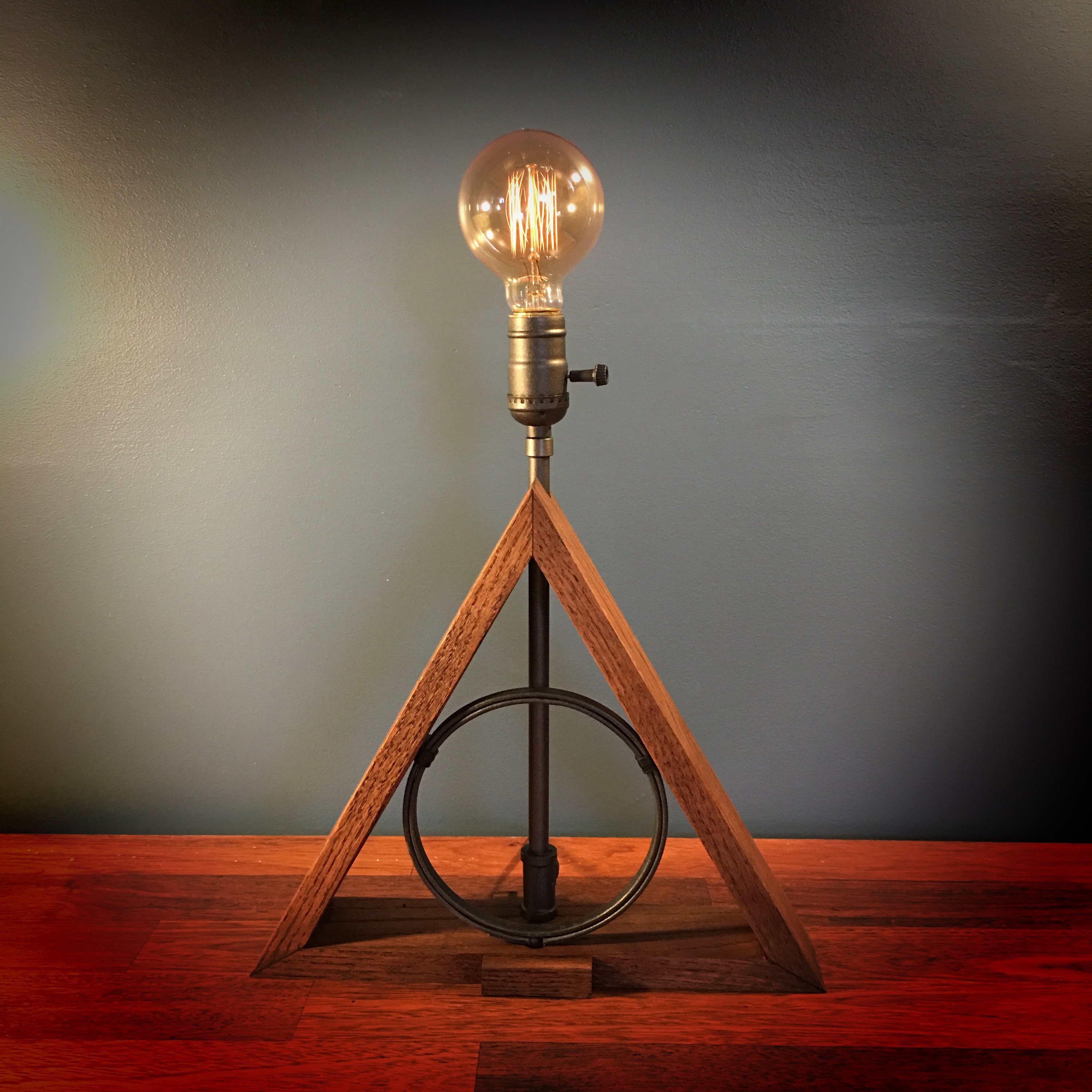 Harry Potter Themed Deathly Hallows Lamp Harry Potter Gift