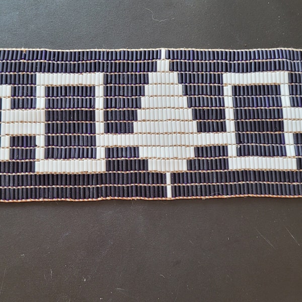 Demo sized wampum Hiawatha belt