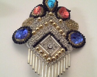 Spiral 1988 Lapel Pin Vintage Coachman Guard Long Horn Bugle Trumpet Call Pin