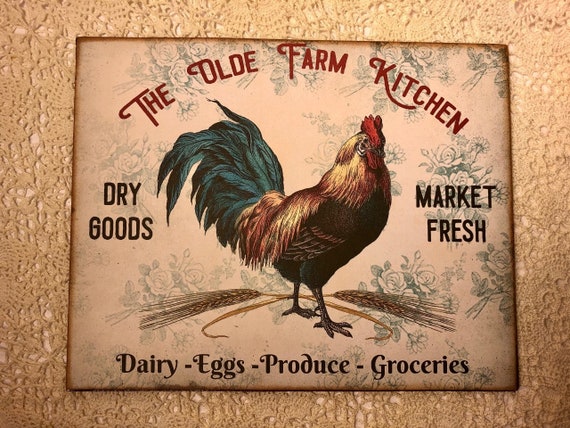 Rustic Hanging Market Produce Grocery Farm Scale Clock Farmhouse Home Wall Decor Rustic Hanging Market Produce Grocery Farm Scale Clock Farmhouse Home Wall Decor