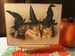 Victorian Witchy Cats, 3 Kitties Wearing Witch Hats, Vintage Halloween, Handcrafted Plaque / Sign 