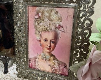 Marie Antoinette, Decorative Frame, Framed Print, PINK! #1