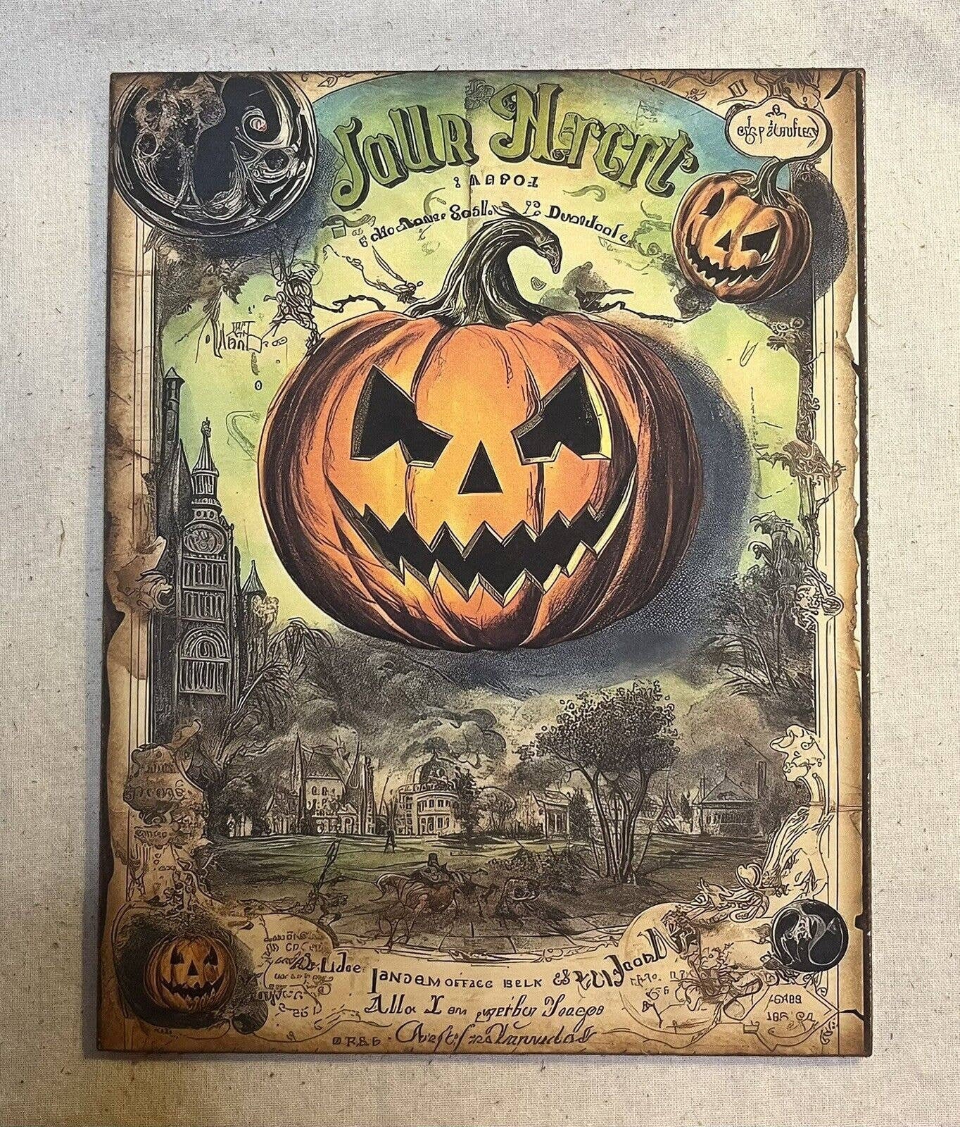 ヴィンテージハロウィン30〜40s復刻　Jack-o'-lantern Cの子 ヴィンテージハロウィン30〜40s復刻 Jack-o'-lantern Cの子 Vintage