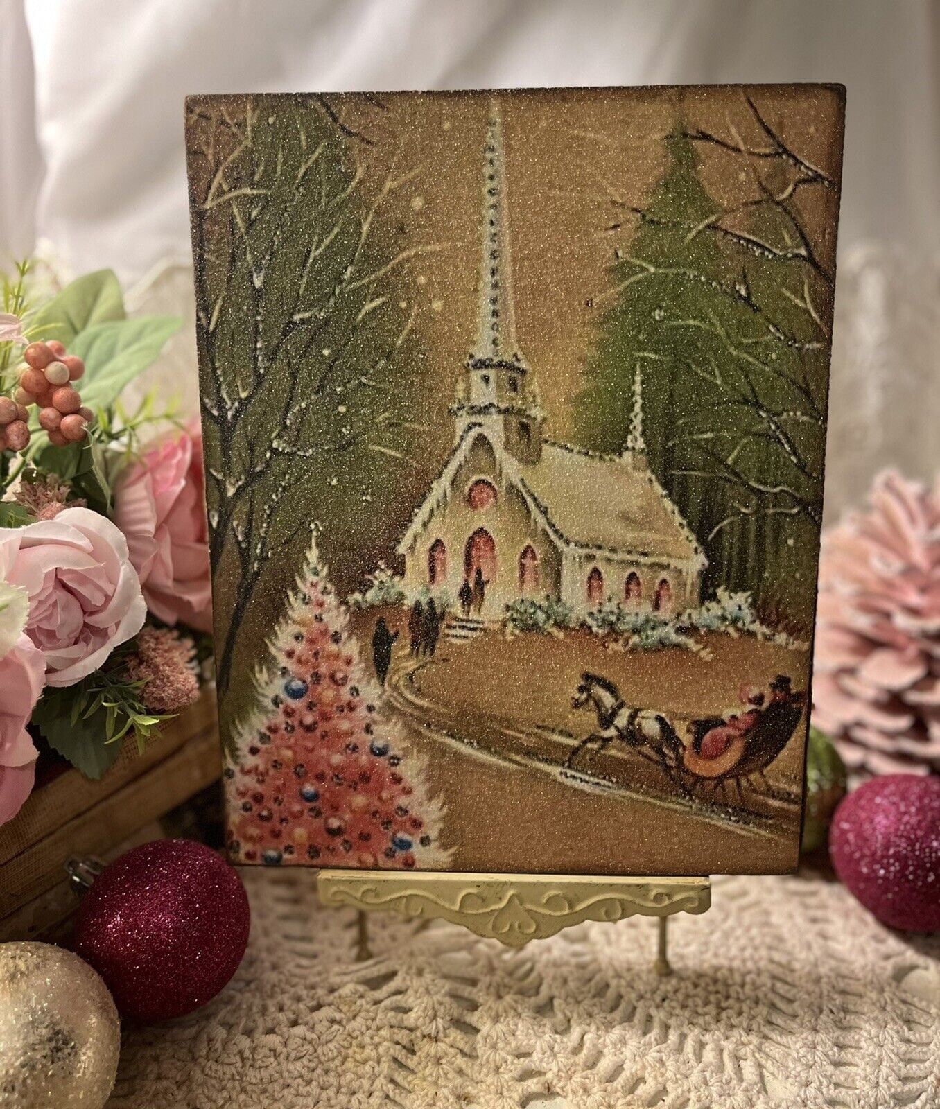 Extra ADD ON for Our Handcrafted Plaques, SPECIAL Diamond Dusted ...