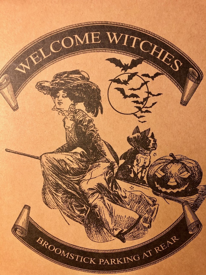 Witches Handcrafted Sign / Plaque Etsy