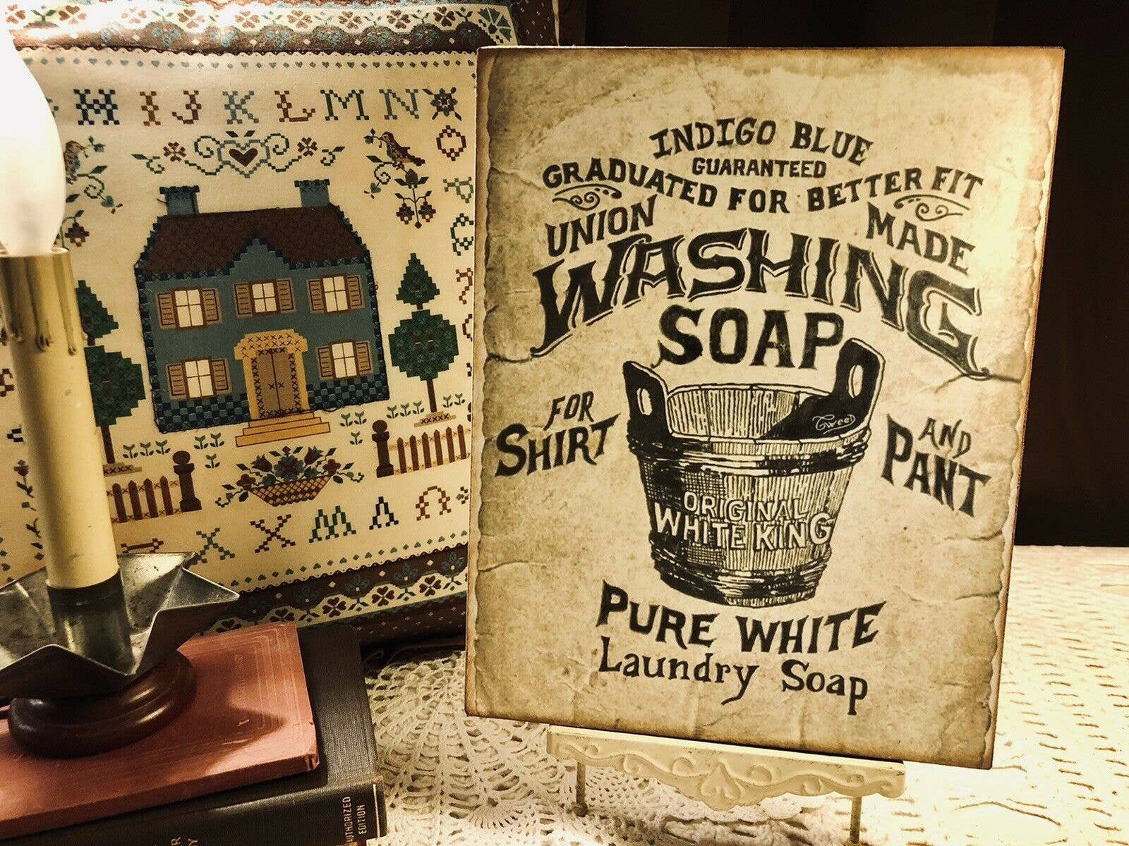 Liquid Laundry Labels: Vintage Inspired