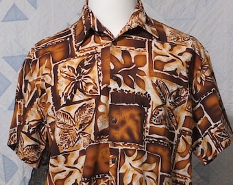 Vintage - High Seas Trading Co. tropical shirt- preowned and gently worn - Size Large - 1990s