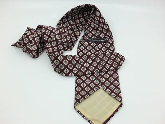 VINTAGE - Sears The Men's Store necktie - mushroo… - image 2