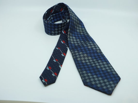 VINTAGE - Double-Tie by Wembley necktie - Two tie… - image 1