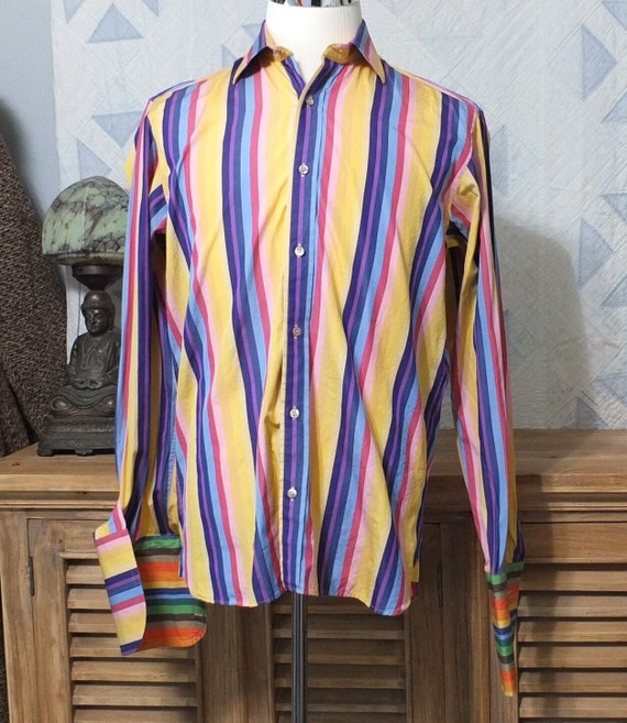 Gently worn, DESIGNER Ted Baker London shirt - but