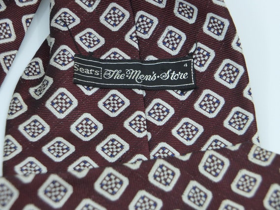 VINTAGE - Sears The Men's Store necktie - mushroo… - image 3