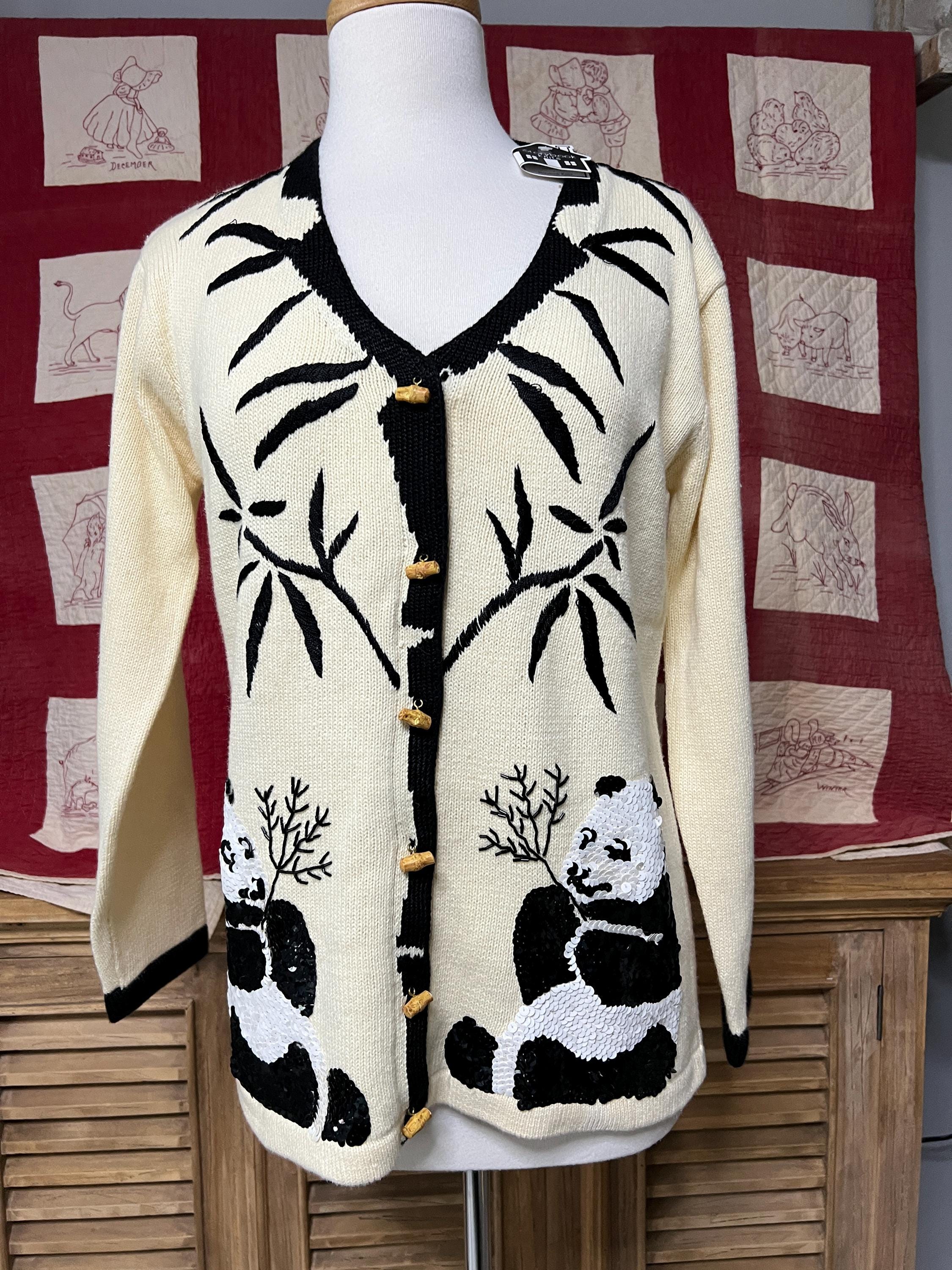 Storybook Knits 動物柄カーディガン 2X Storybook Knits 動物柄カーディガン 2X
