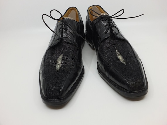 Pre-owned, VINTAGE Belvedere Studio shoes Mens BLACK … - Gem