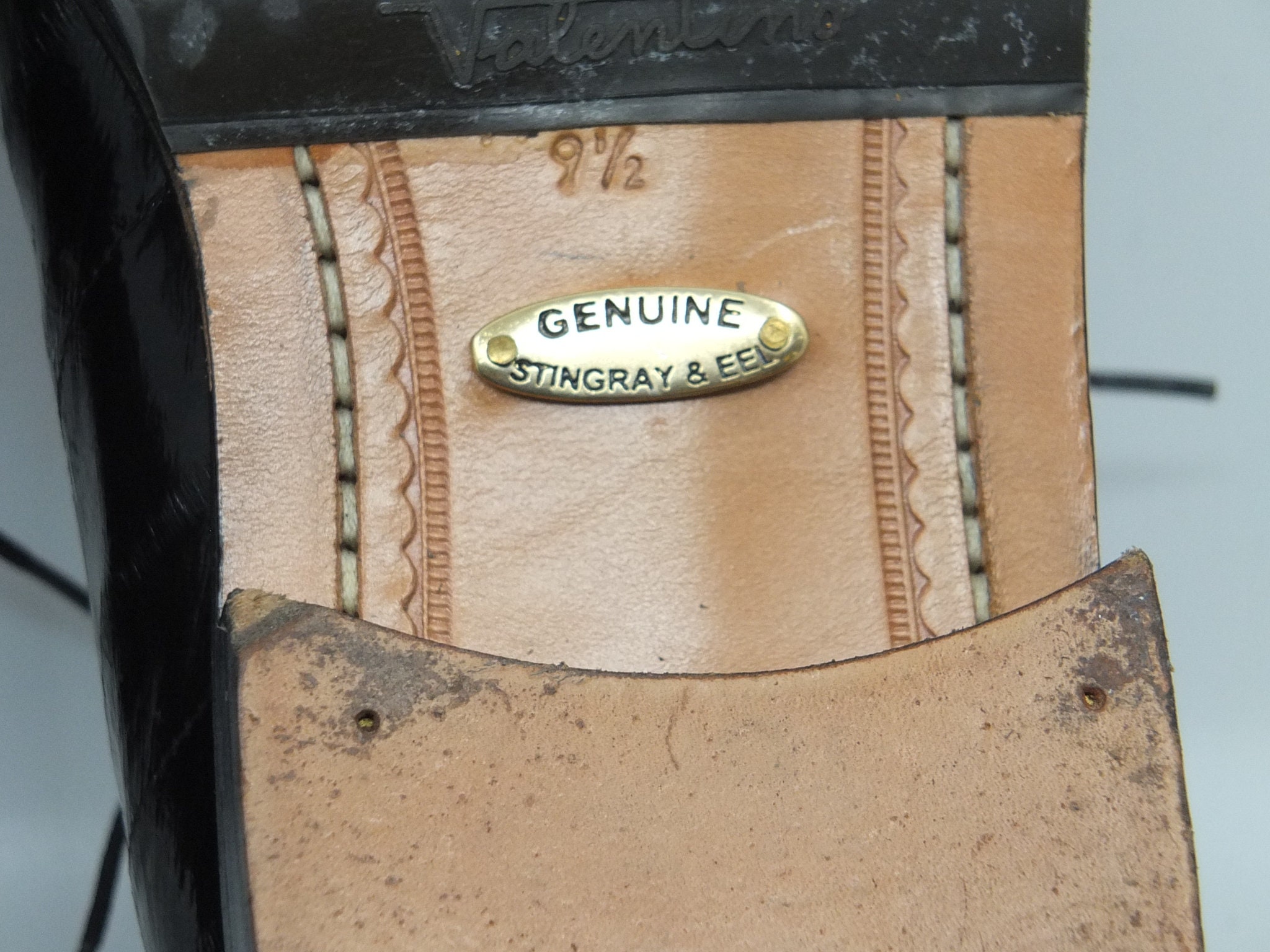 Vintage Belvedere Stingray & Eel Oxfords - Mens US 9.5 
