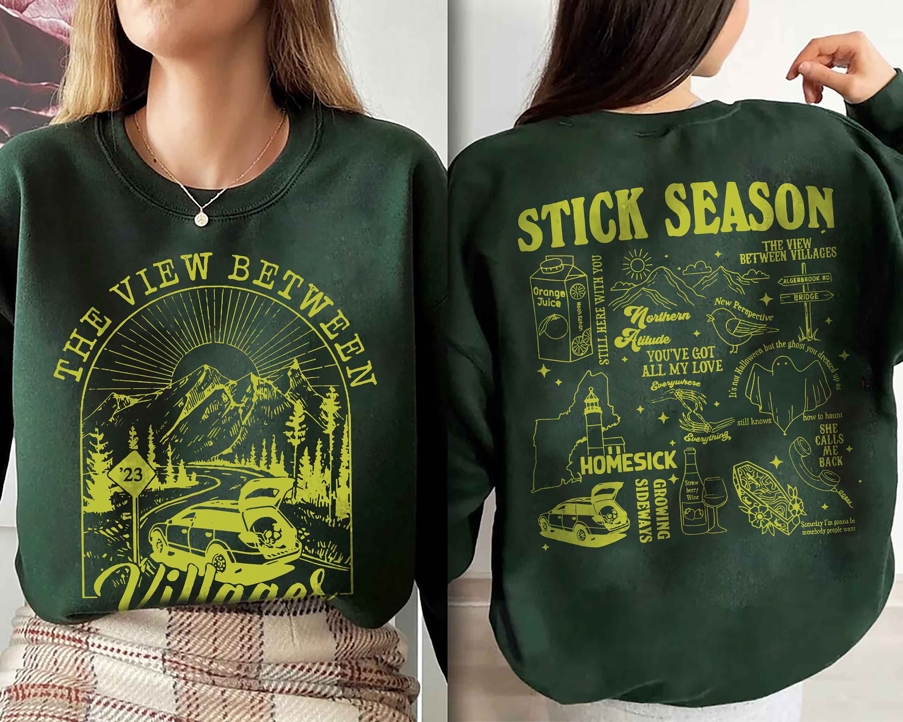 Vintage Noah Kahan Stick Season Tour Shirt, Stick Season 2024 Sweatshirt
