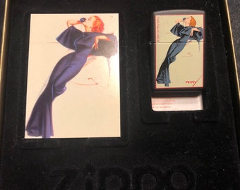 Briquet Zippo The Petty Girl Series II Satin Doll 1999 Neuf dans la boîte