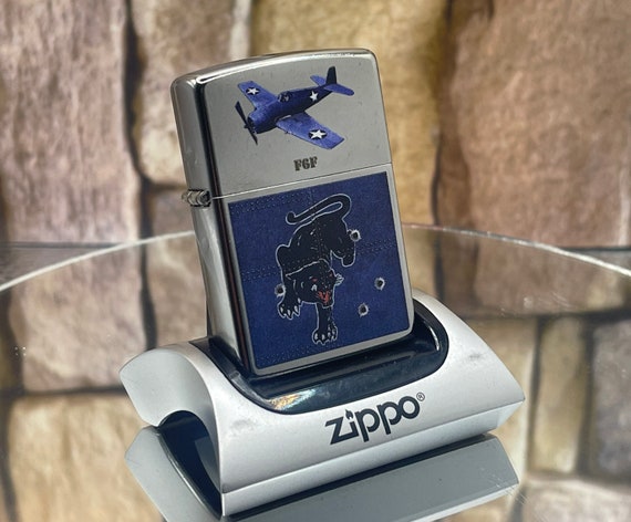 Zippo lighter vintage aircraft F6F HELLCAT made in 1993