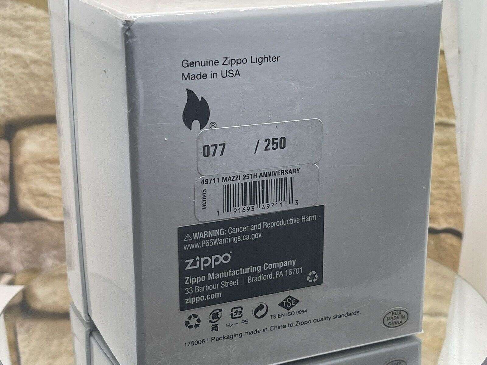 Zippo Mazzi Limited Edition 25th Anniversary Airbrush 77 of 250 