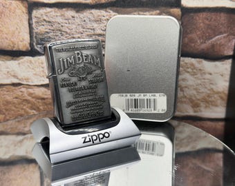 1997年製 Zippo Jim Beam ヴィンテージライター 新品 オリジナルケース入り