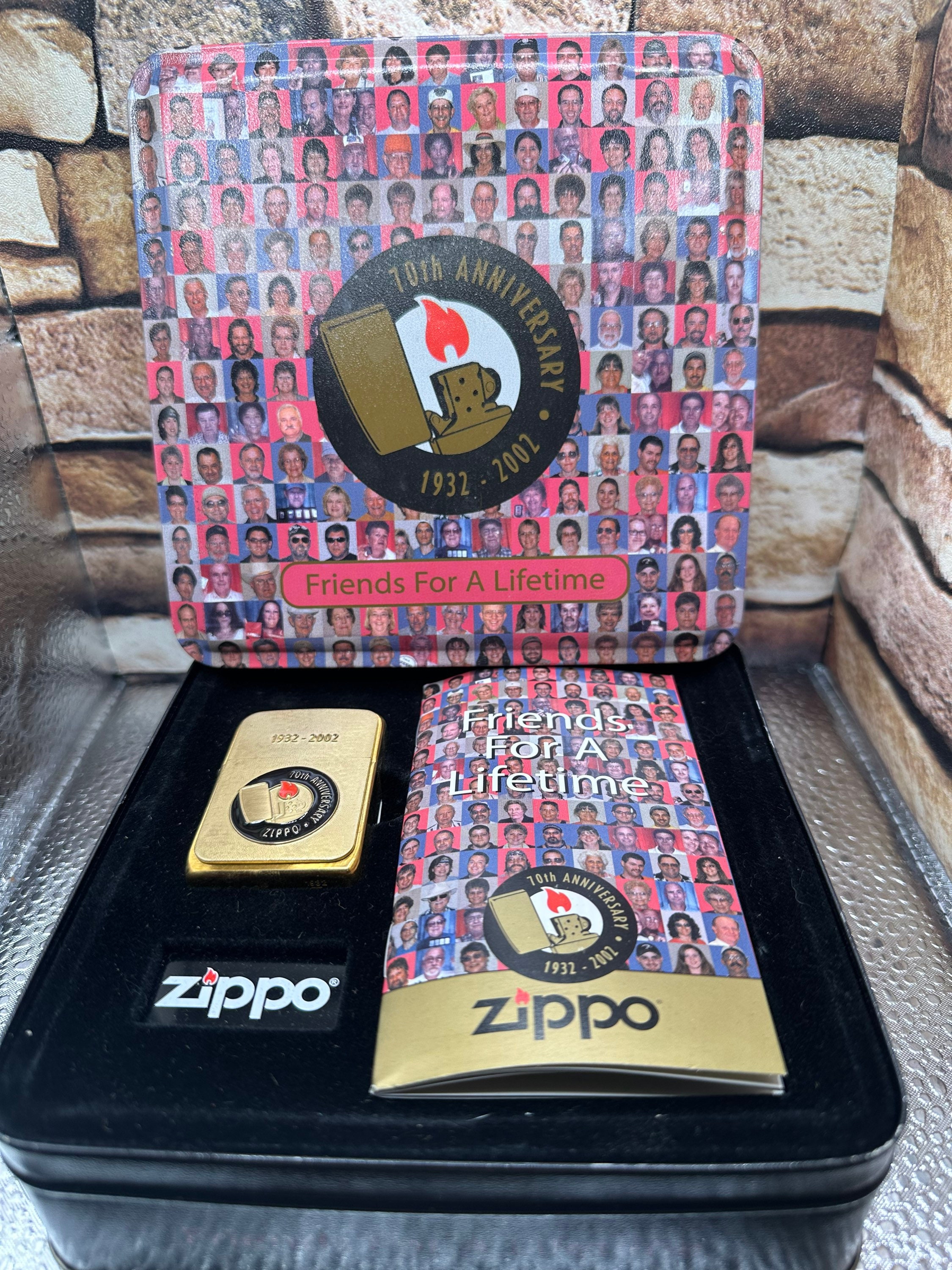 ZIPPO 70周年アニバーサリーモデル 1932-2002 70000個限定