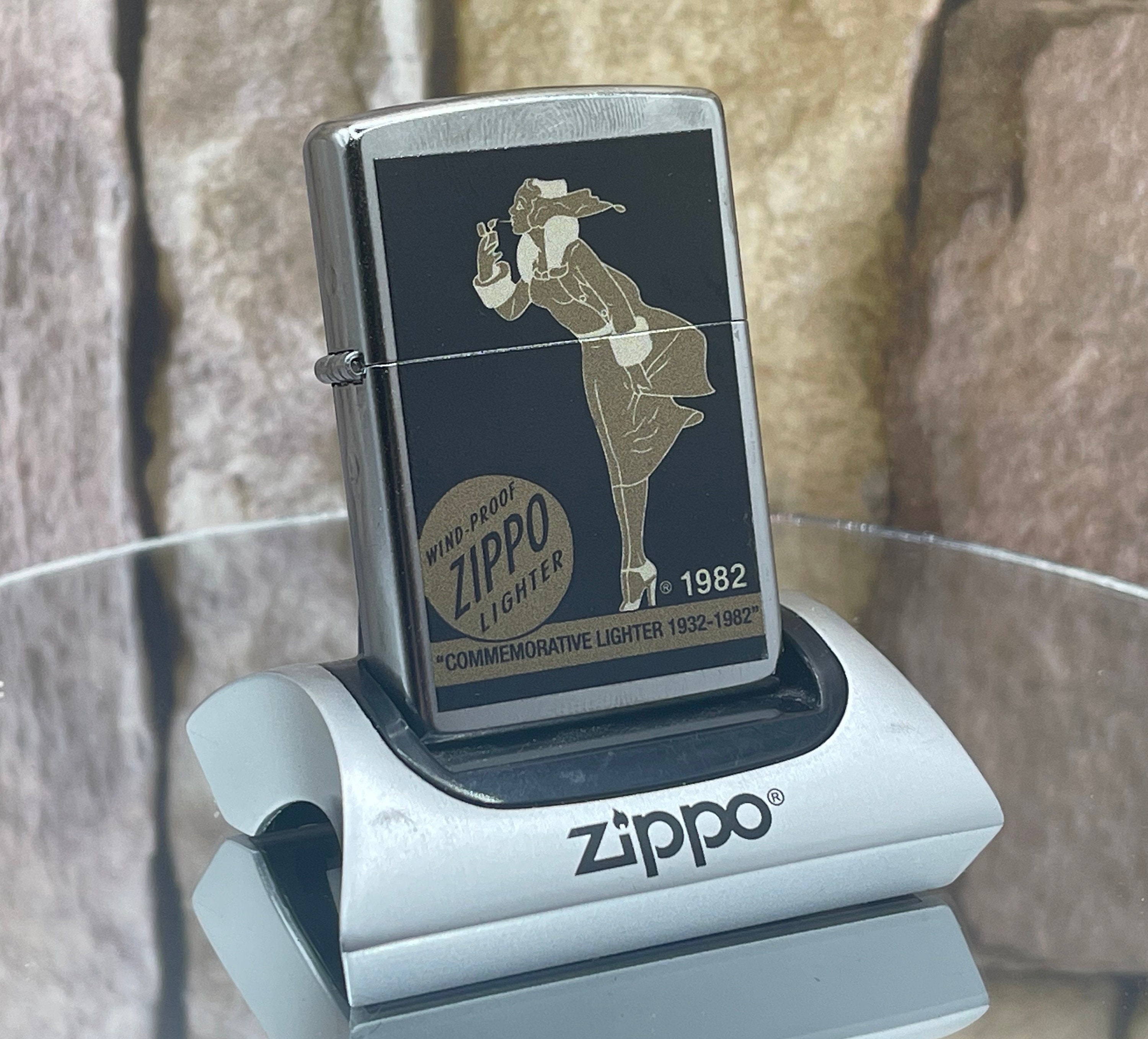 Zippo Windy Girl 1932-1982 Commemorative Lighter New Unfired 