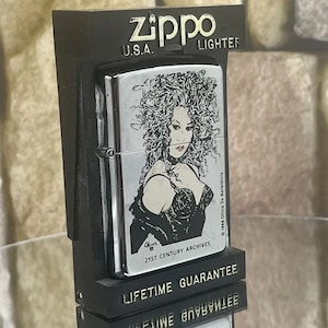 Zippo Olivia  Berardinis 21 Century Archives 1996 Very Rare New and Unfired