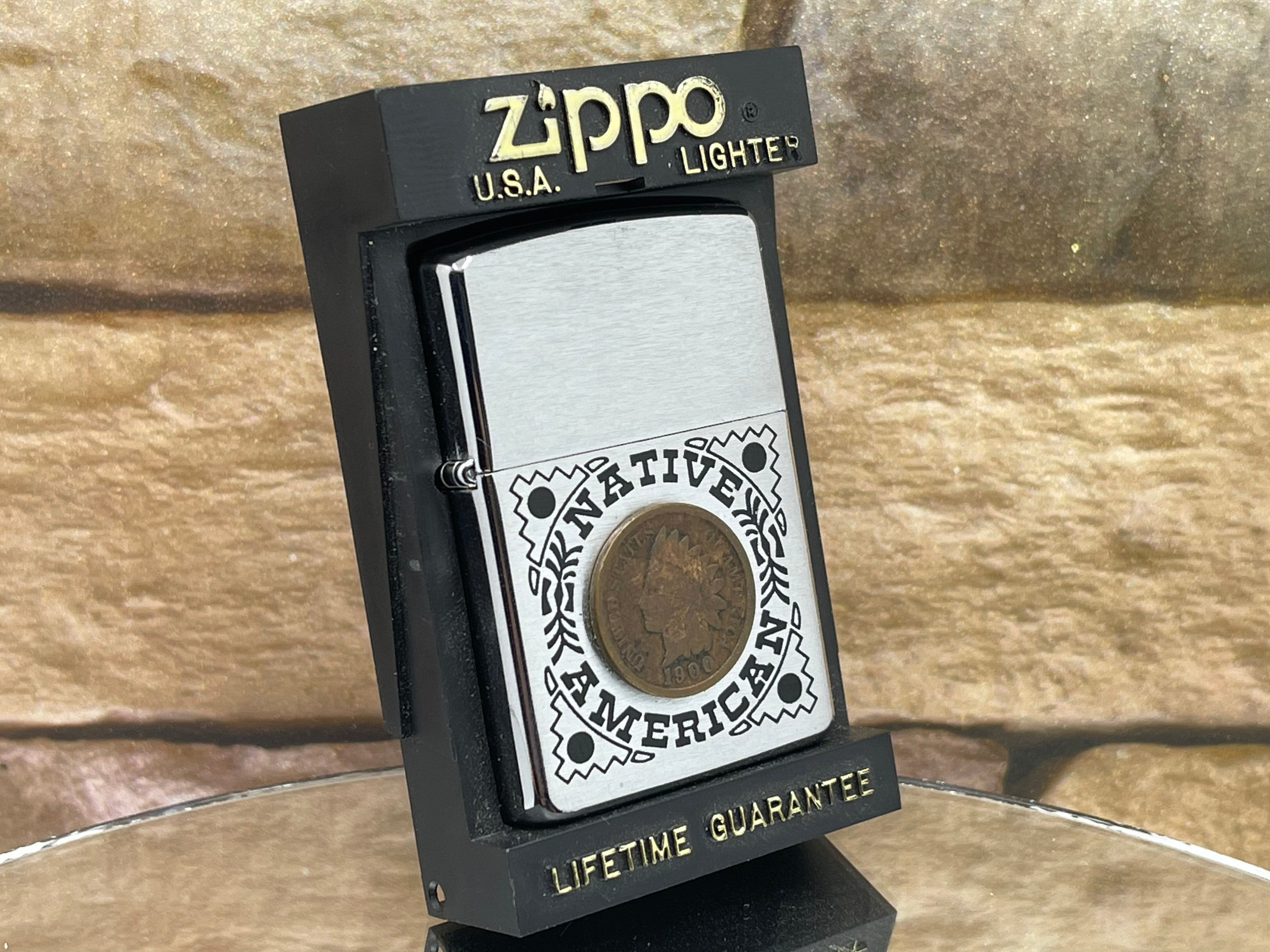 Zippo Indian Lighter - Etsy Canada