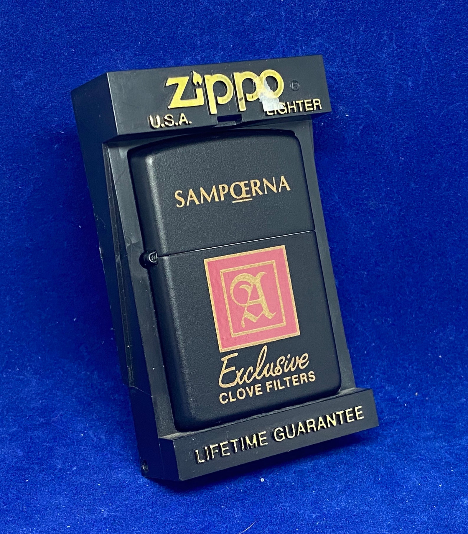 1995 Zippo Sampoerna Exclusive Clove Cigarettes Ultra Rare 50 Etsy