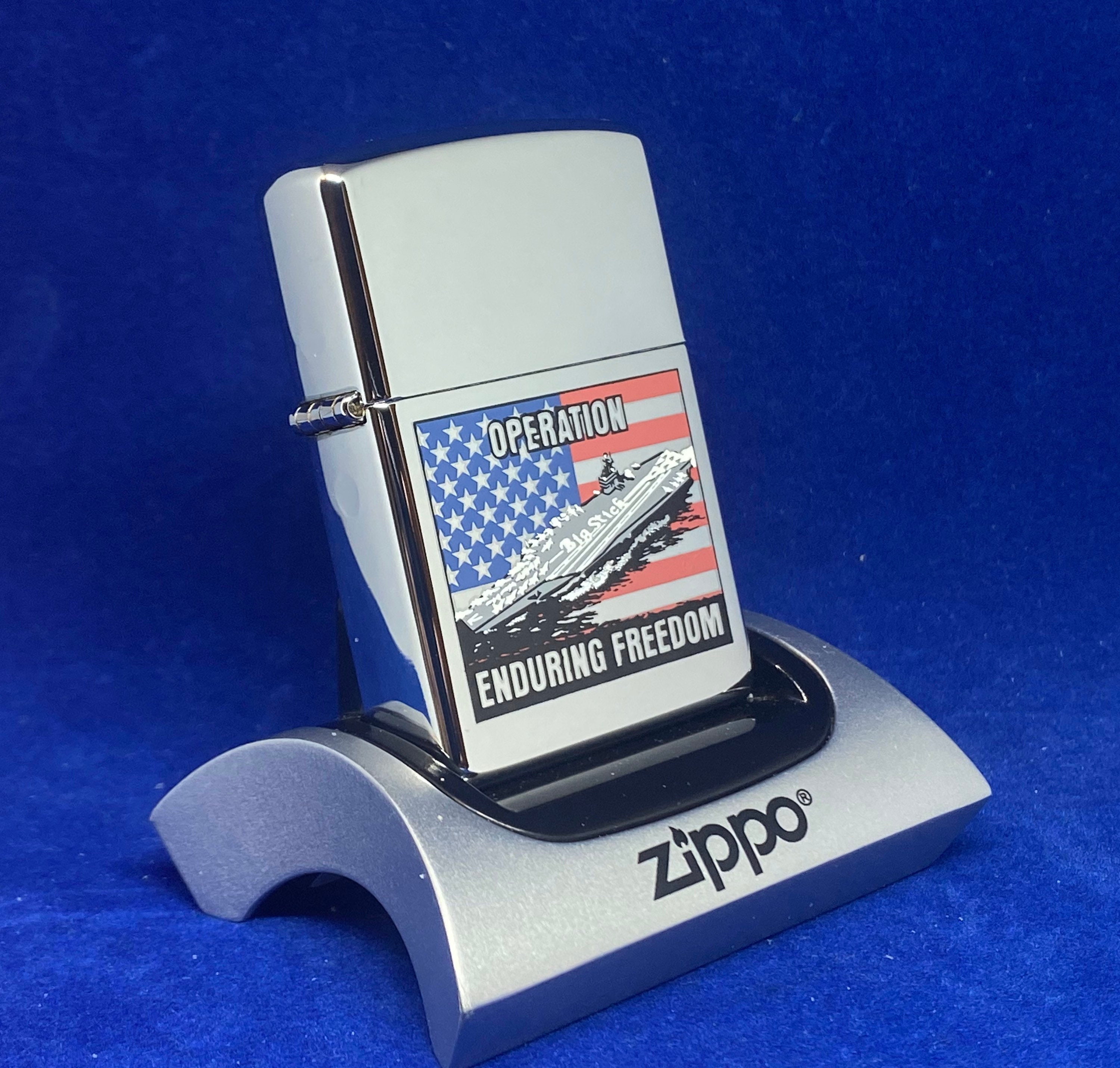 2002 Vintage Zippo Operation Enduring Freedom With Original - Etsy