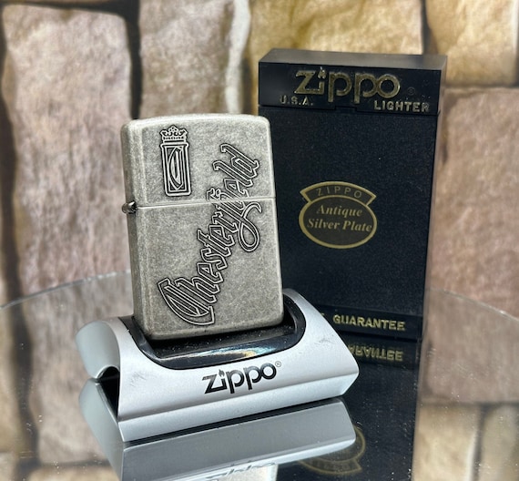 【アウトレット☆送料無料】 Zippo 1997 Chesterfield Limited Silver Antique Cigarettes ポケモンカードゲーム