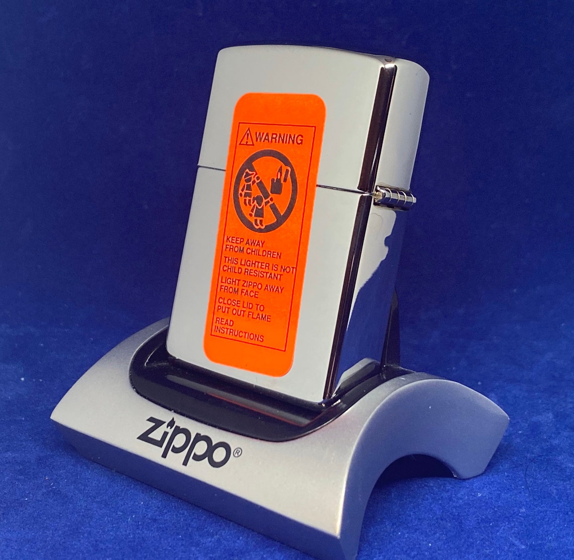 1996 Zippo Denim Watch Pocket Vintage New and Unfired Etsy