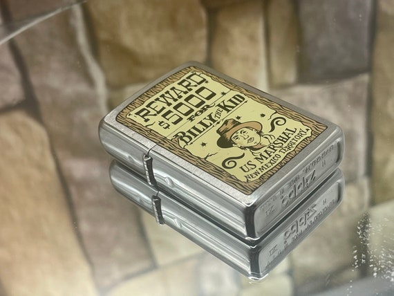 Amazon.com: Victor Western Wanted Poster Oil Lighter (Billy