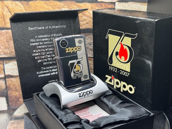 Zippo 75th Anniversary 1932-2007 in Collectors Box New Unified - Etsy