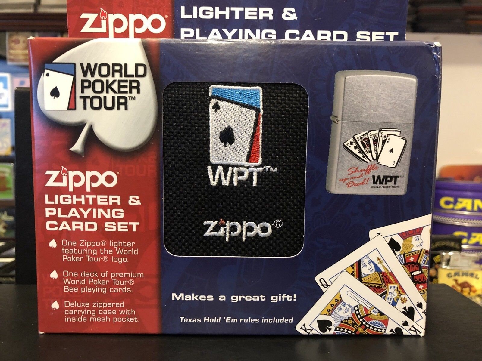 トランプ WPT Zippo LIGHTER PLAYING CARDS OHIO WPT Zippo LIGHTER PLAYING CARDS OHIO