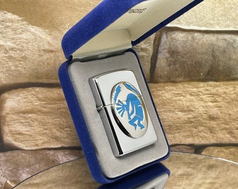Zippo Turquoise Kachina Dancer Indian 1998 New In Original Velvet Box XV1