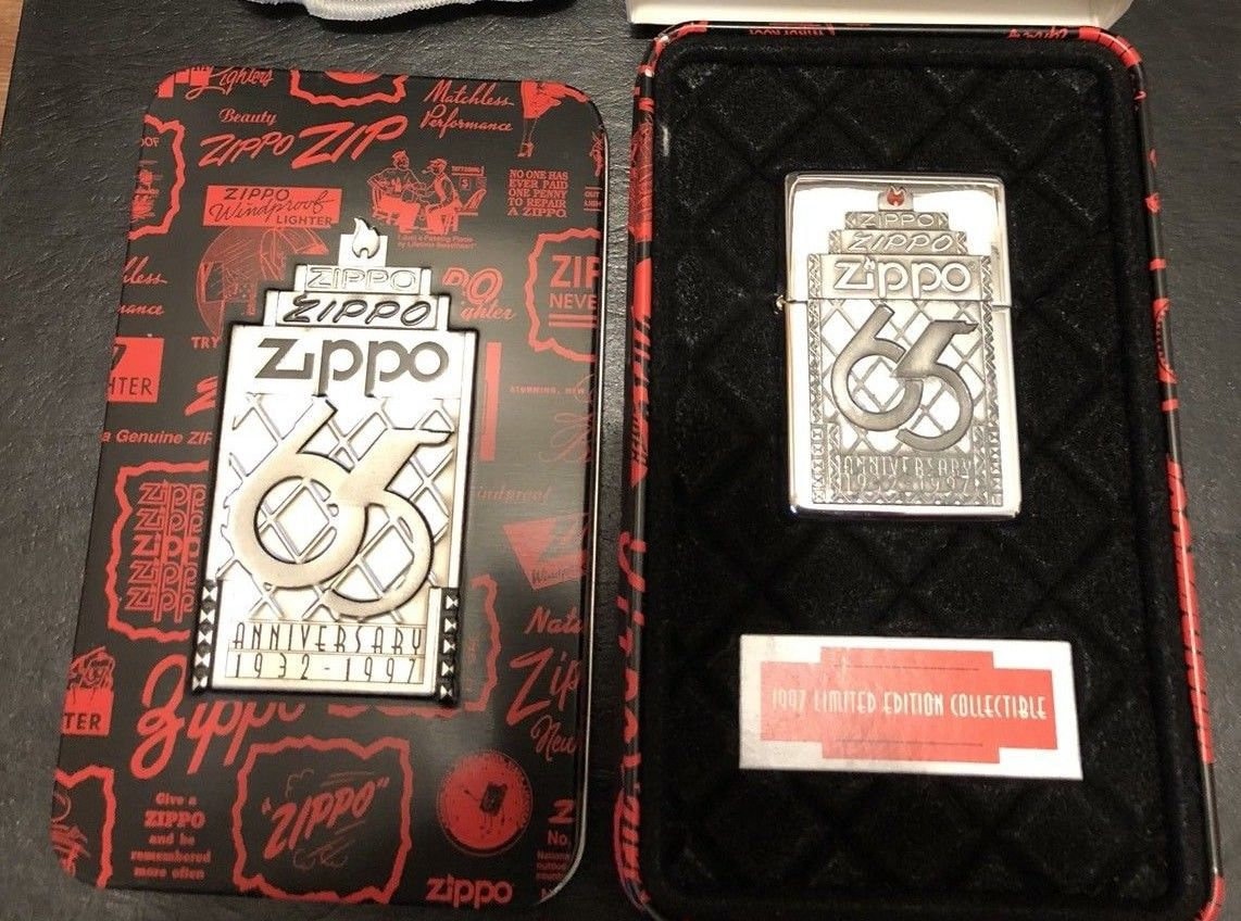 Zippo 1932-1997 Zippo 65th Anniversary w⁄ USA 新品未使用！1997年65周年