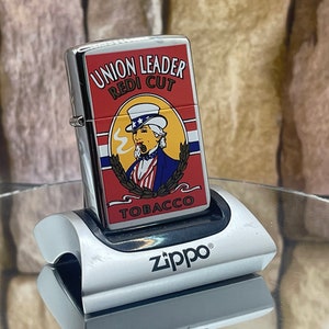 Zippo Union Leader Tobacco Series 2 ONLY 50 Made Worldwide New & Unfired  XV1