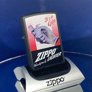 Zippo Vintage It’s a Gift Lighter New & Unfired