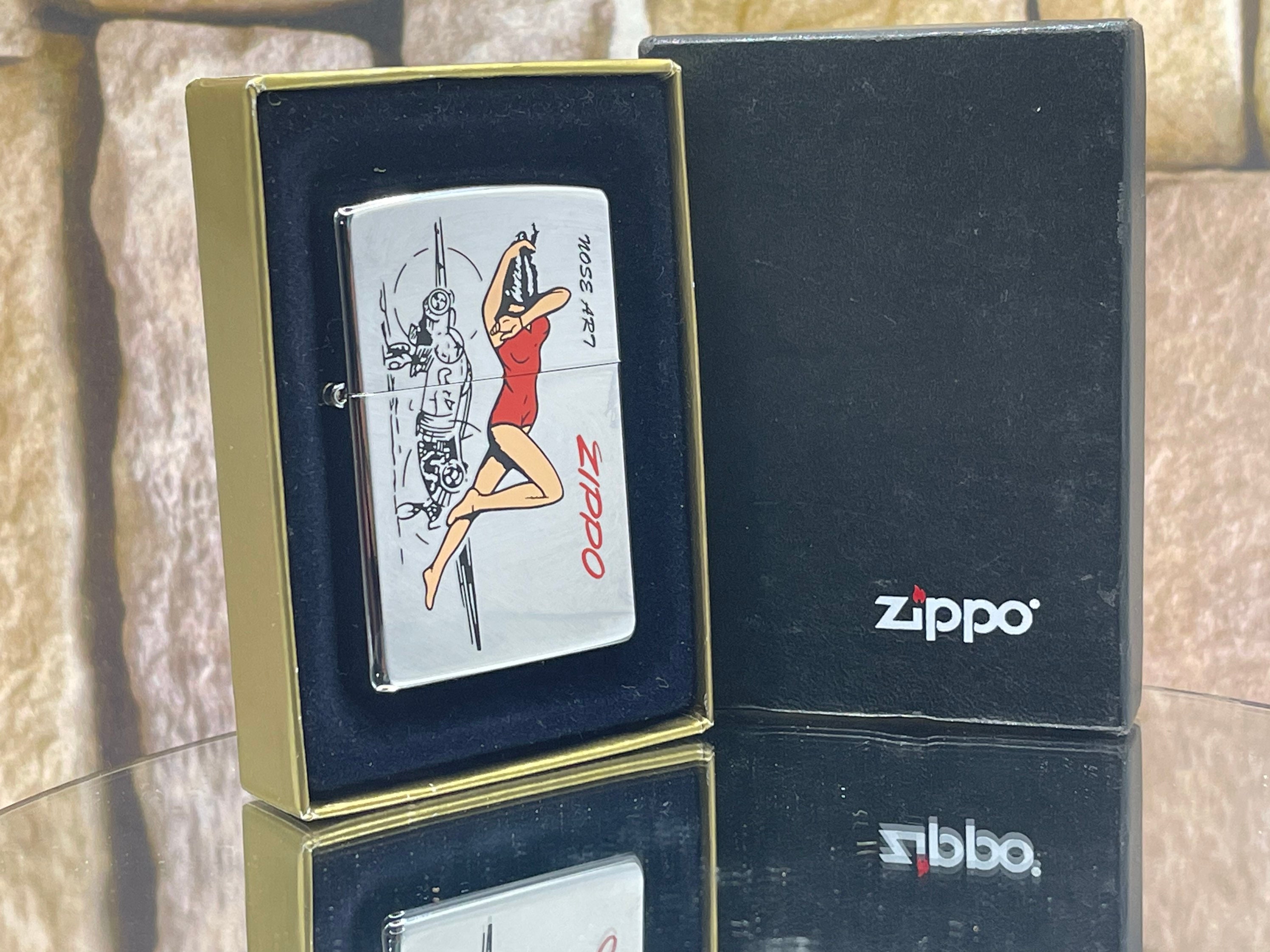 2002 Zippo Nose Art Aircraft Lighter New and Unfired RARE - Etsy