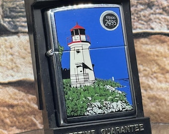 1995 Zippo lighthouse New & Unfired RARE