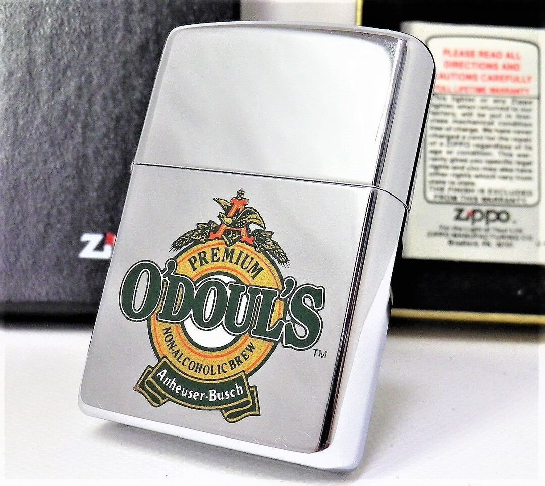 Zippo Anheuser-busch O'DOUL'S Beer Unfired 1993 Rare - Etsy