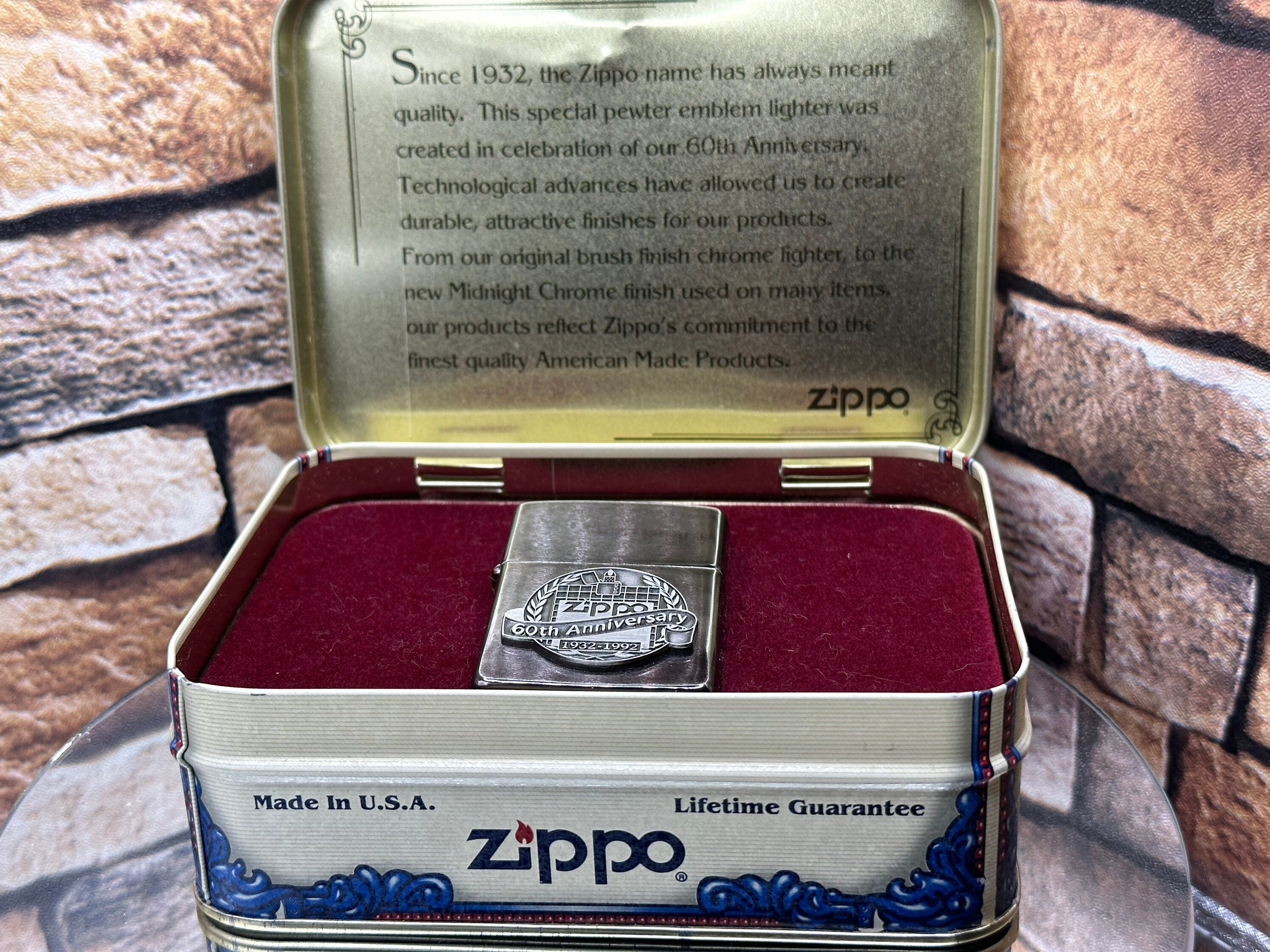 vintage box designs ZIPPO 1932 REPLICA 1992 NOUVEAU ジッポー 