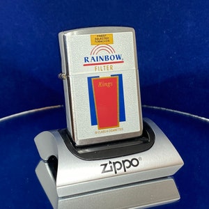 Vintage Zippo Rainbow Cigarettes XV1 Rare Only 75 Made Worldwide New & Unfired