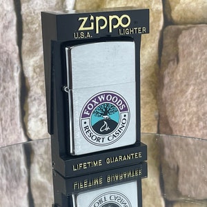 1997 Foxwoods Casino & Resort Vintage Lighter New Unfired