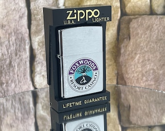 1997 Foxwoods Casino & Resort Vintage Lighter New Unfired