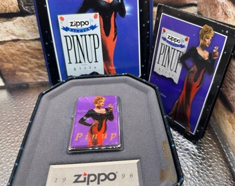 新品 ZIPPO PINUP GIRLS 1996 Limited Edition Collectible of the Year 96年製 シルバー 缶ケース付 ピンナップガール ジッポー #60※C316 新品 ZIPPO PINUP GIRLS 1996 Limited Edition Collectible of the Year 96年製 シルバー 缶ケース付 ピンナップガール ジッポー #60※C316