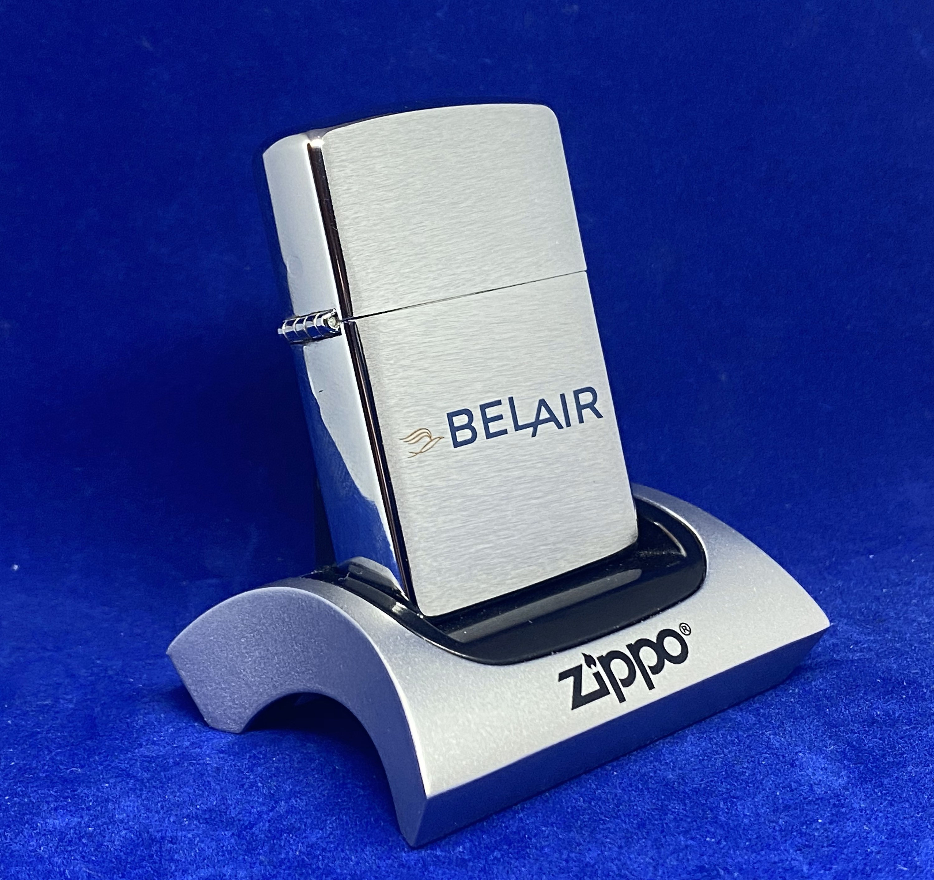 tobacco stop bel air Vintage 1993 Belair Cigarettes Zippo Lighter by RJR Tobacco Company BRAND  New in Box Unfired RARE
